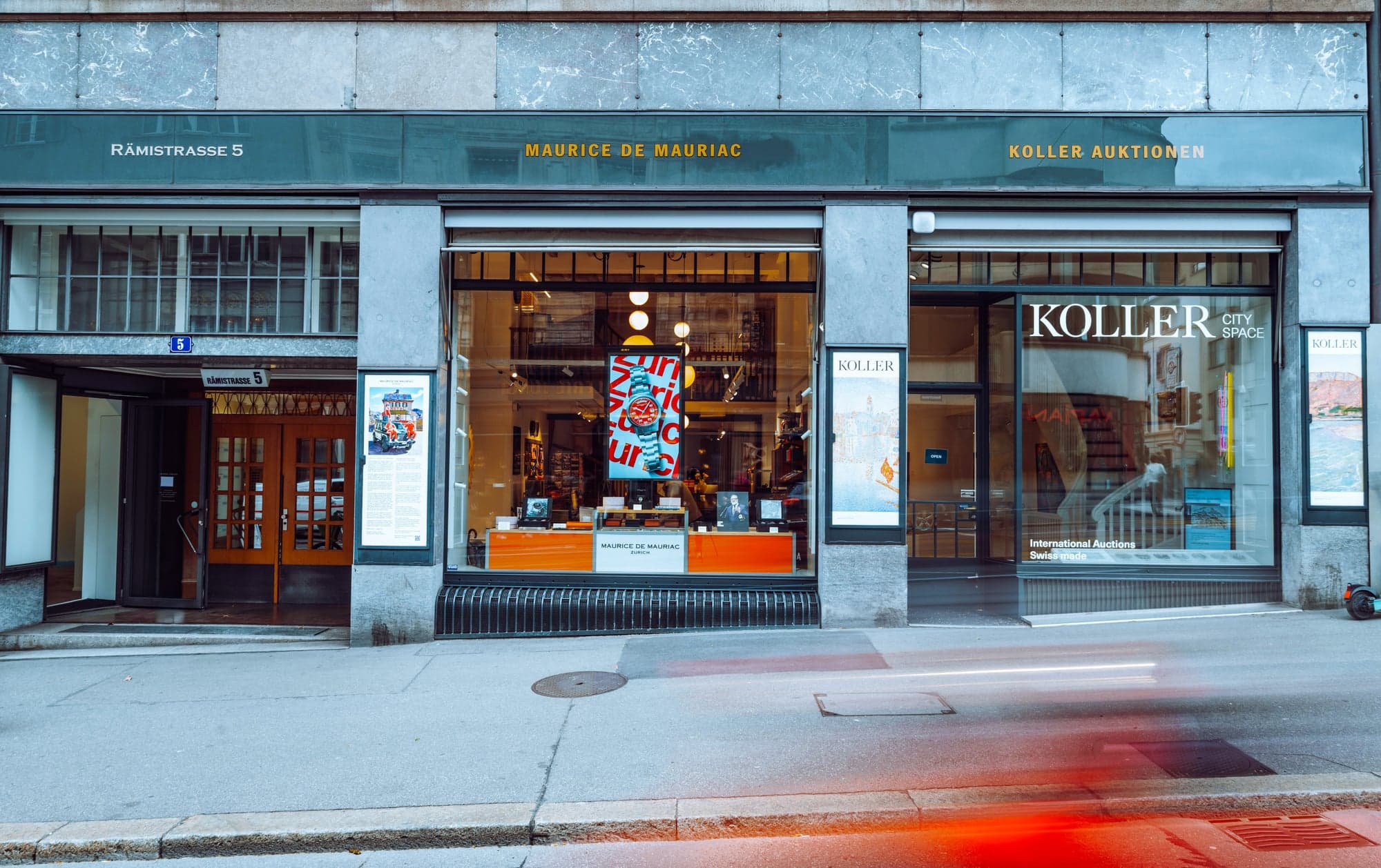 Maurice de Mauriac Atelier an der Rämistrasse 5 in Zürich