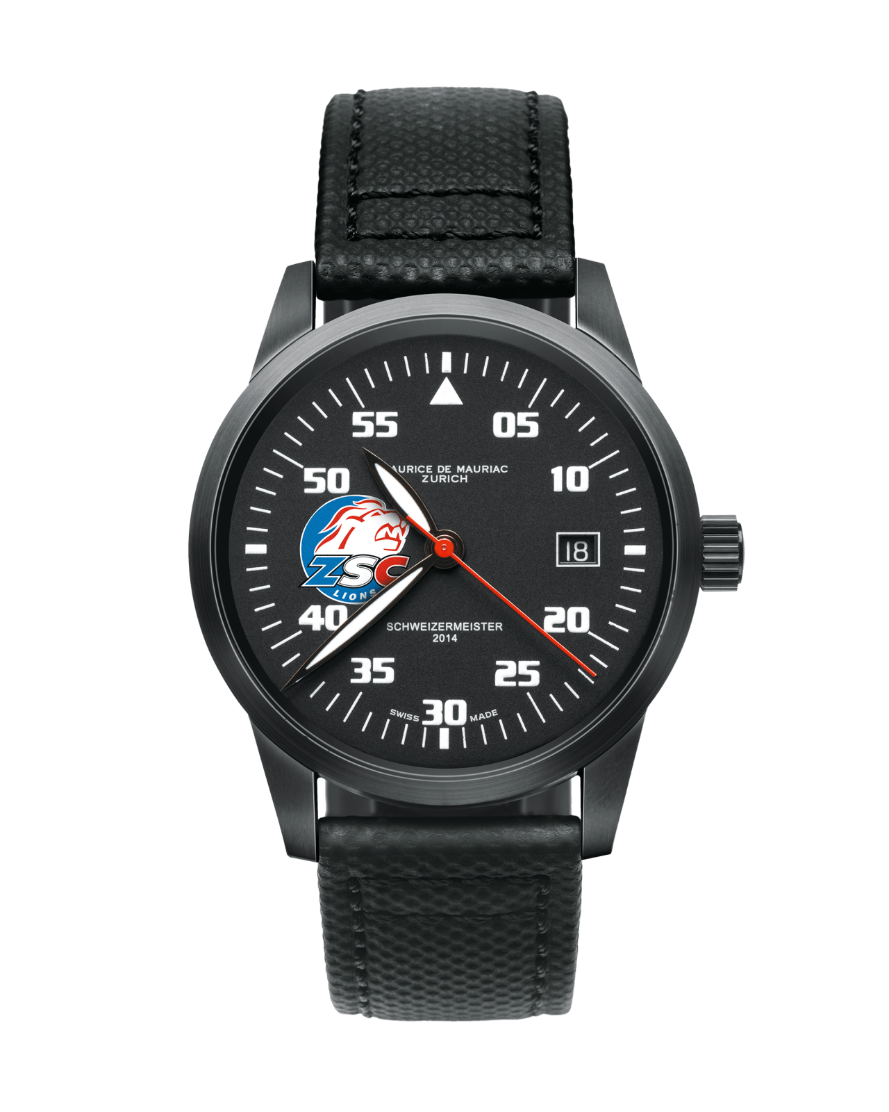 Automatic Uhr mit schwarzewr PVD Beschichtung und schwarzem Uhren Armband
