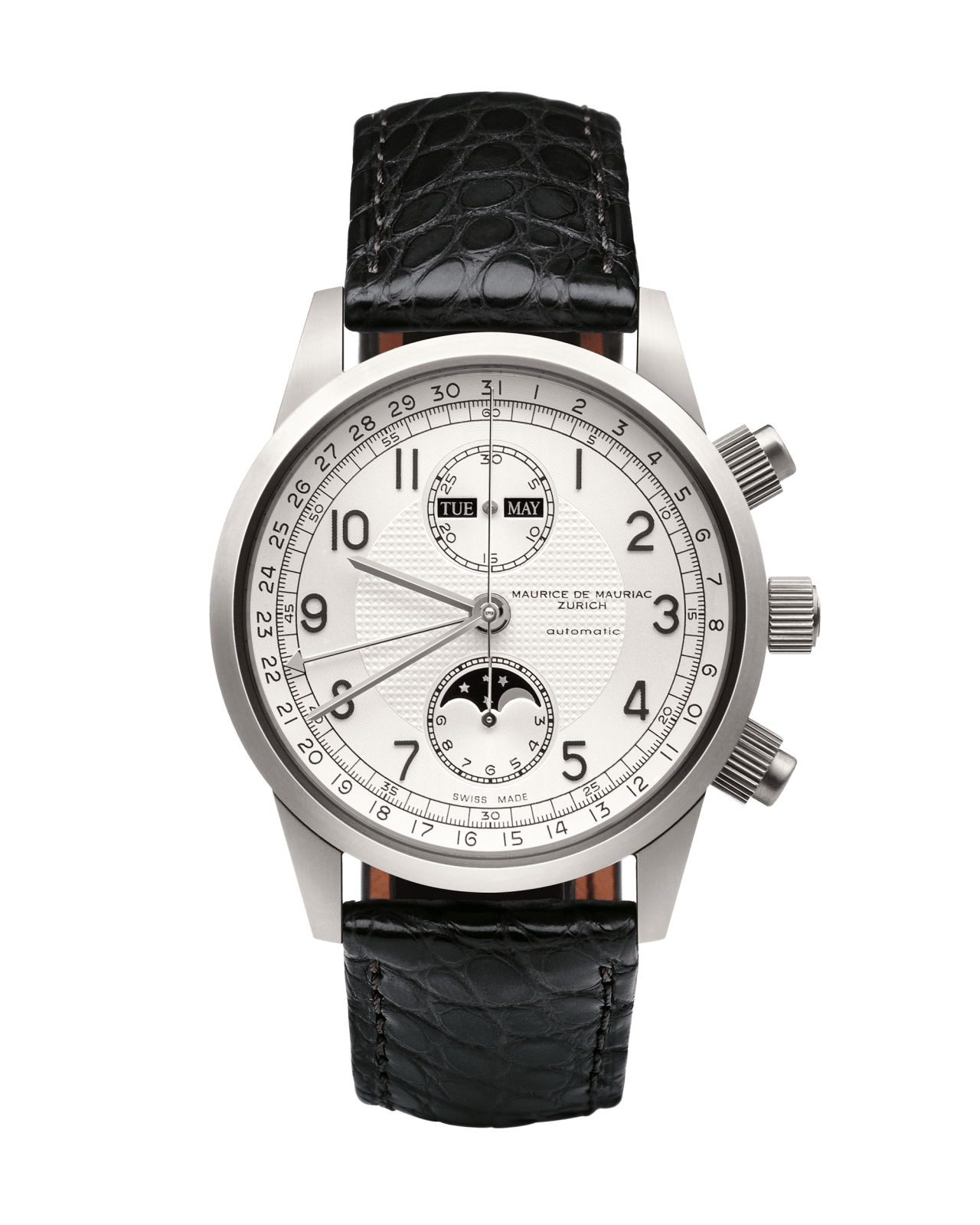 Chrono Modern Moon Stahl Weiss