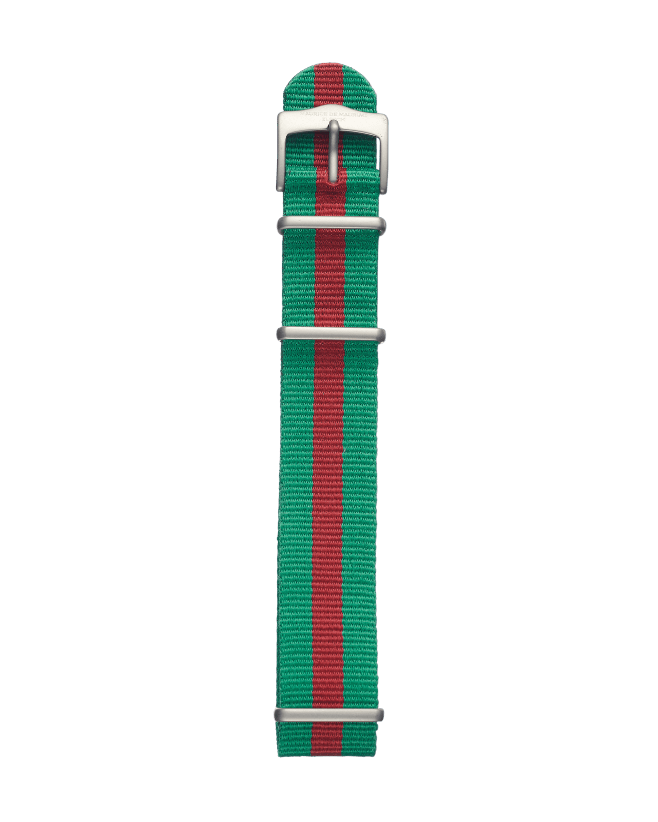 Textil Uhren Armband in Grün und Rot