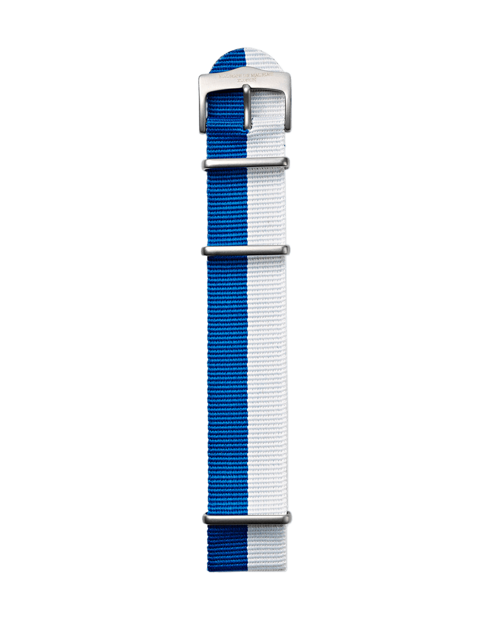 Textilband bau weiss mit Schnalle