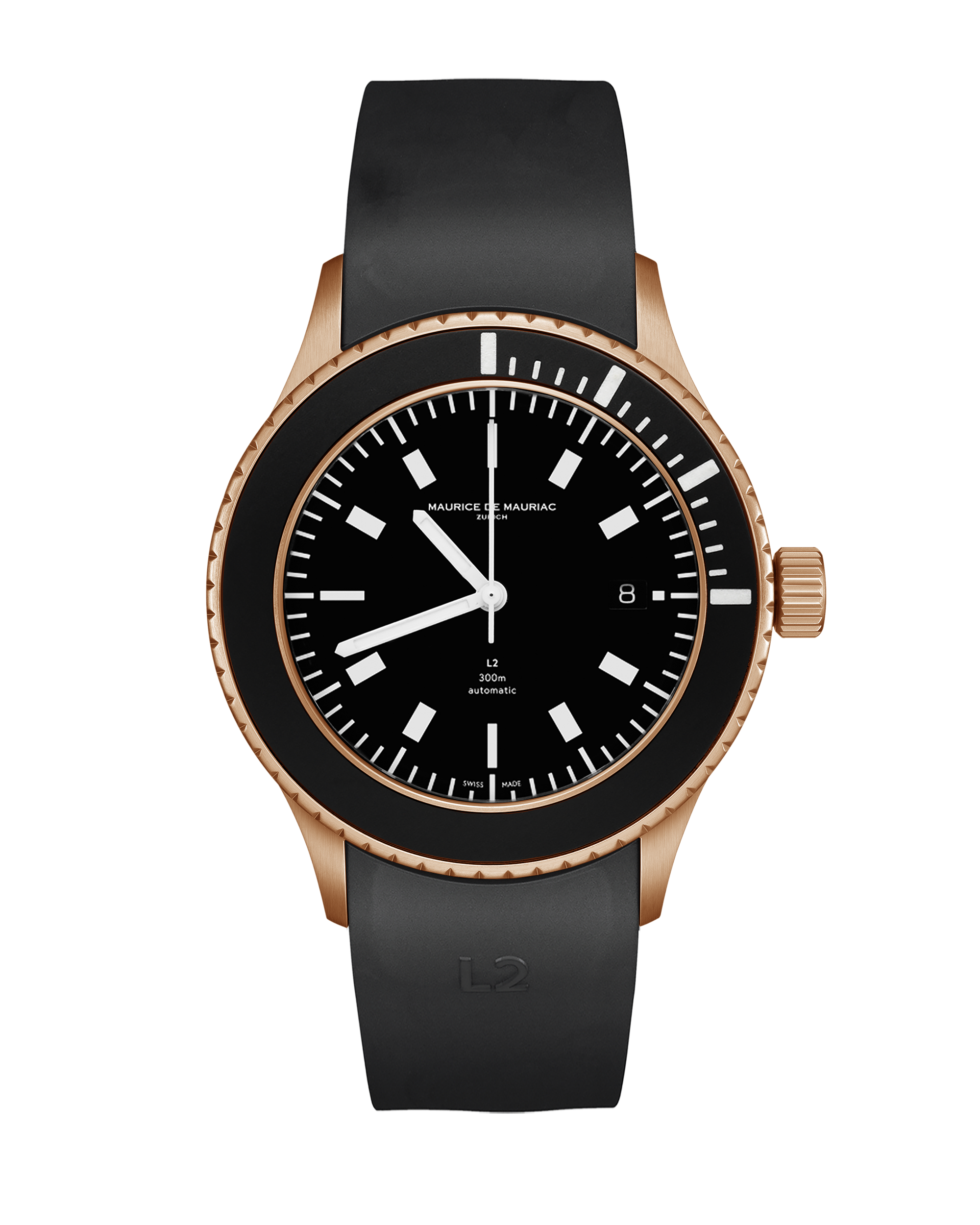 L2 Bronze Deep Black Kautschuk