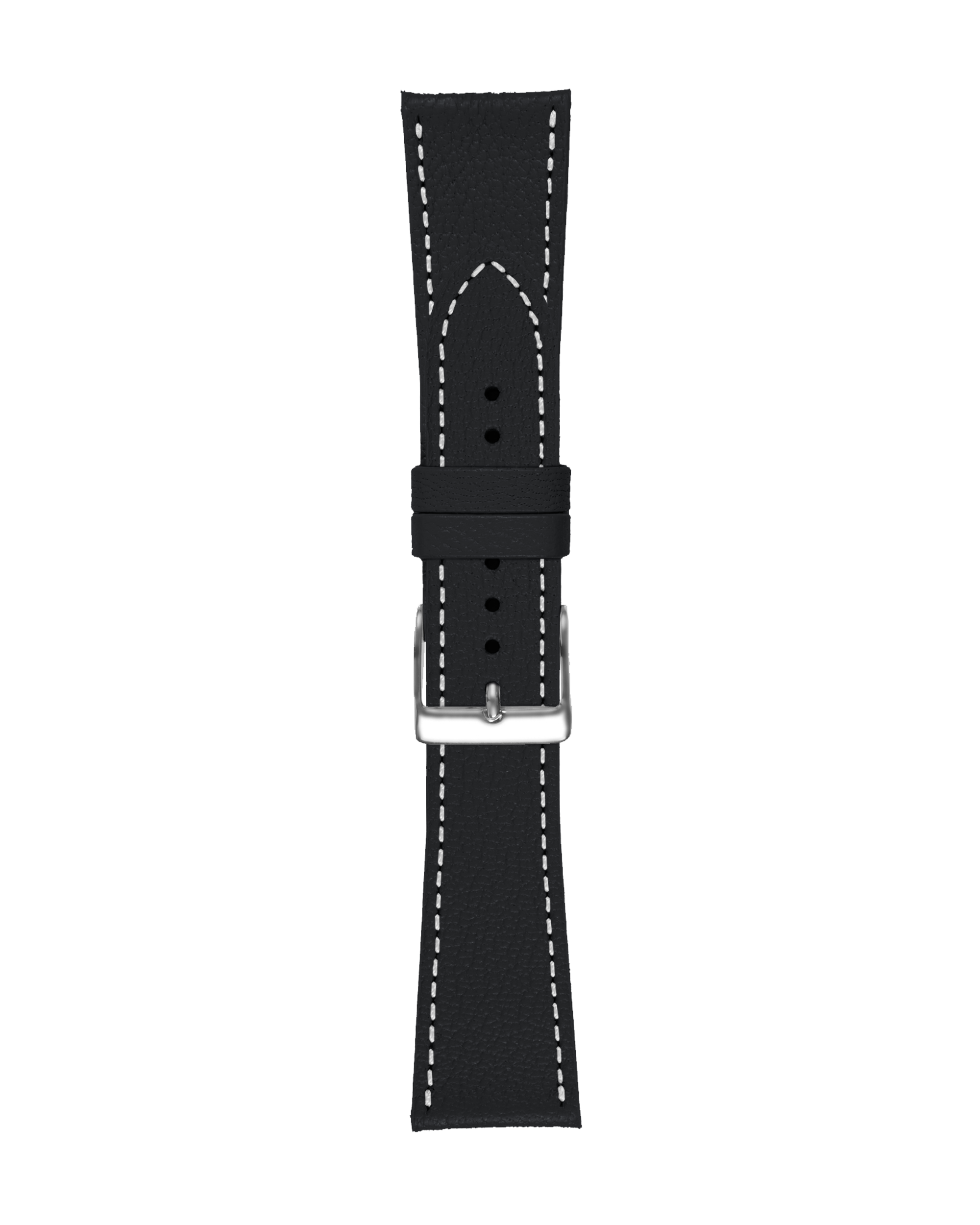 City Lederband Schwarz