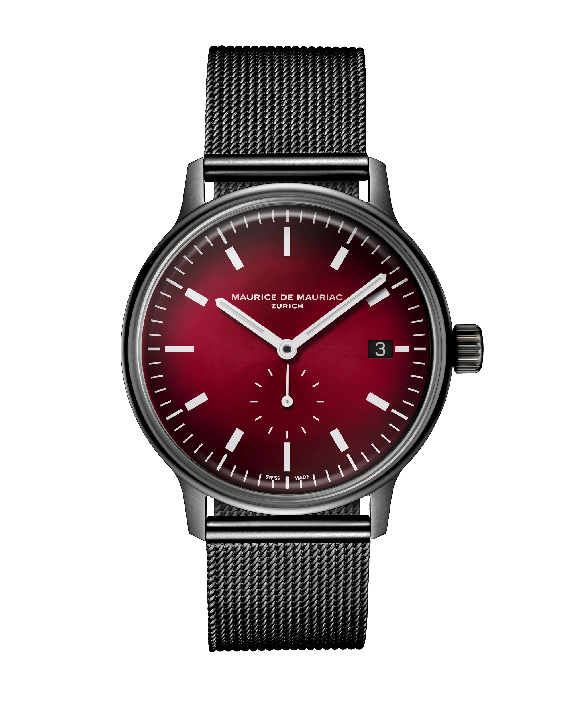 L3 Small Seconds DLC Rot Milanese