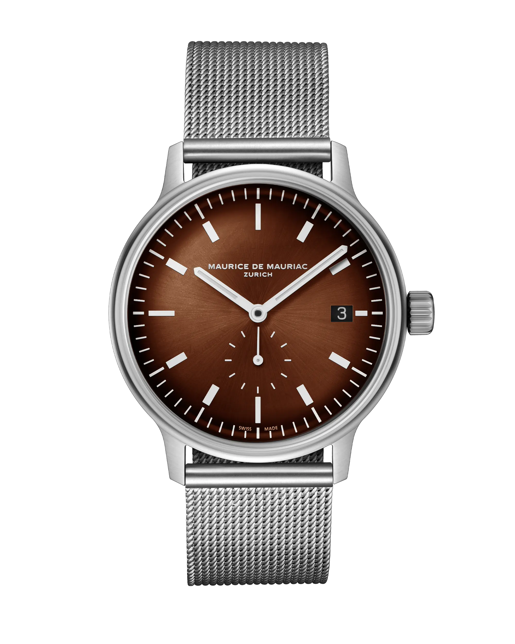 L3 Small Seconds Braun Milanese