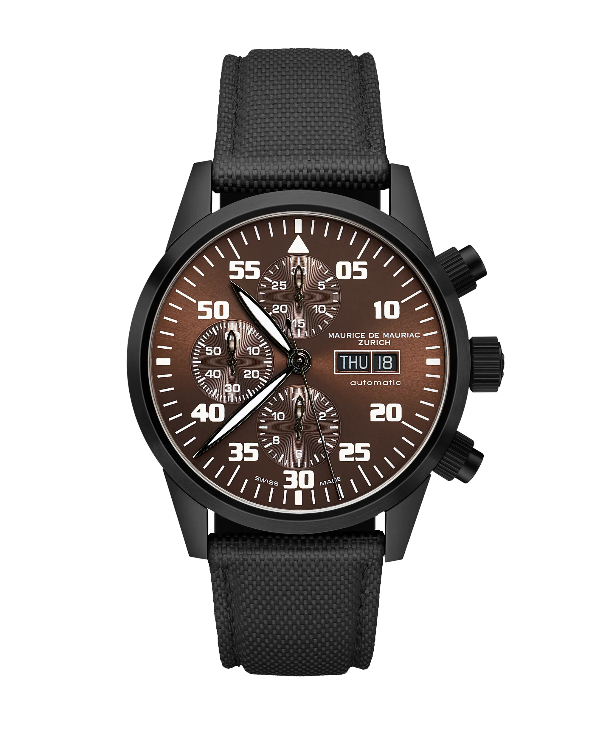 Zürcher Chrono Modern PVD Braun